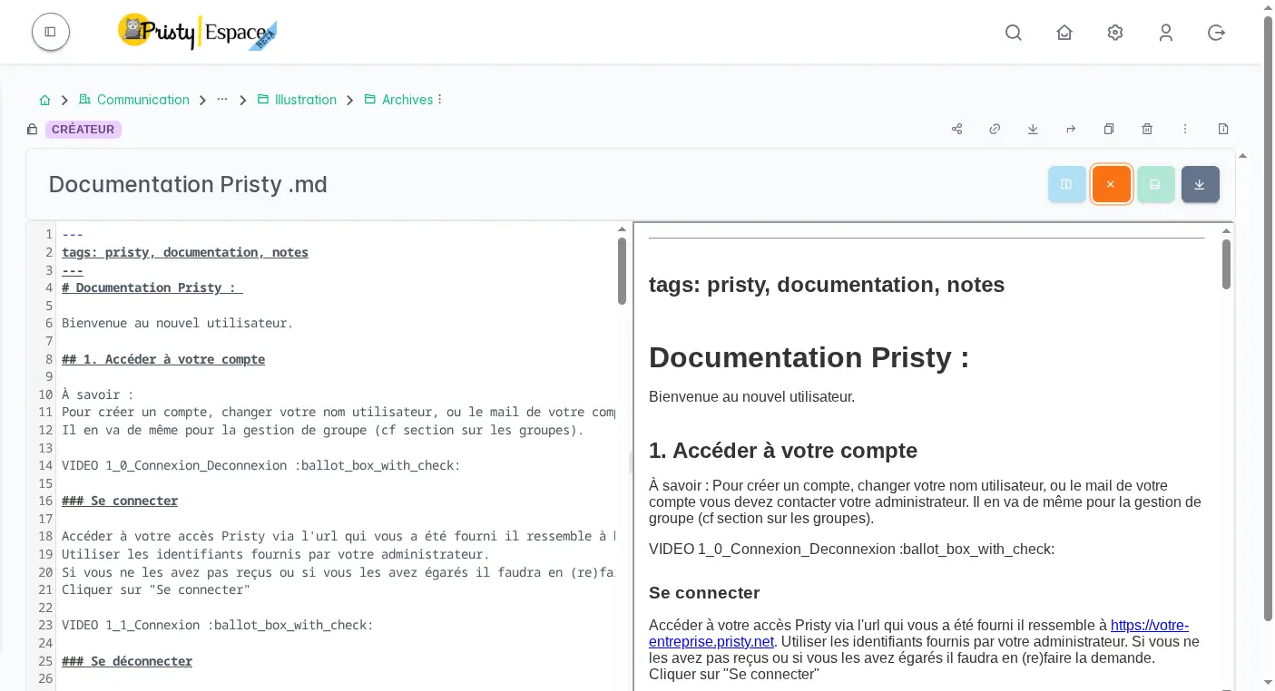 Image de présentation : Éditeur de documents textes